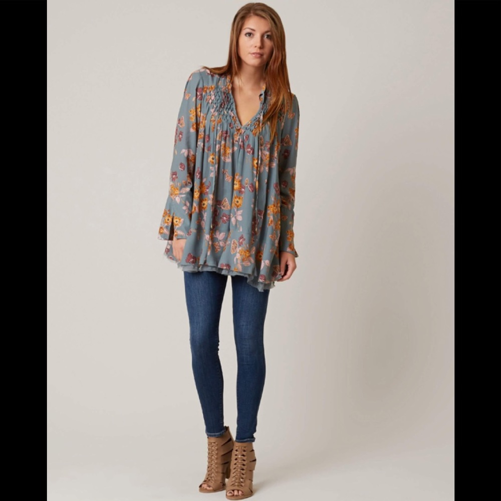 Free People Pebble Crepe Top